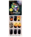 imPress Press On Manicure Devilish Glow in the Dark Halloween - Buy Online on GoSupps.com
