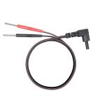 iStim 45 Lead Wires Replacement for TENS/EMS/IF Electrodes - 4 Pack of 2mm Pin Cable Connectors - Compatible Electrotherapy Accessories - Buy Online on GoSupps.com