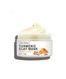 Turmeric Vitamin C Facial Mask - Hydrating Skin Lightening Acne Control & Pore Refining Clay Mask for Brighter Skin - Buy Online on GoSupps.com