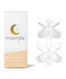 Moonjax Silicone Baby Teething Toys - Baby teether for Infants, Toddlers, Newborns, CPSIA Certified | Dishwasher, Sterilizer, and Freezer Safe | Made in the USA Clear - Buy Online on GoSupps.com