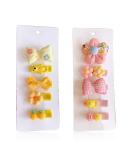 10pcs Cute Girls Hair Clips - Flower Butterfly & Caricature Designs | Safe Non-Slip Baby Hair Accessories - Buy Online on GoSupps.com
