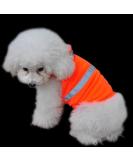 Alcyoneus Adjustable Reflective Dog Vest | Fluorescent Orange Hunting Safety Vest for Dogs - Buy Online on GoSupps.com