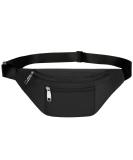 YUNGHE Waist Pack Bag - Unisex Fanny Pack for Sports & Travel, Black (004) - Buy Online on GoSupps.com