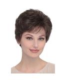 Short Brown Pixie Wig for White Women - Synthetic Layered Cosplay Hair in Brown mixed Blonde - Buy Online on GoSupps.com
