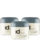 Idhair Extreme Titanium Mudwax - Strong Hold & Shine for Short Hair | Paraben-Free | 3 x 100ml Pack - Buy Online on GoSupps.com
