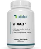 VitaGall - Natural Gallbladder Health Supplement with Chanca Piedra and Artichoke Extract | Biovy Gallbladder Formula for Healthy Digestive System - Buy Online on GoSupps.com