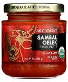 Sky Valley Sambal Oelek Paste, 7 Ounce, 1-Pack (USDA Organic, Whole30 Approved, Vegan, Gluten Free) - Buy Online on GoSupps.com