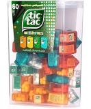 TIC TAC Box with 60 Mini Boxes (Mint Orange Spearmint Peach and Passion fruit) 234g by Tic Tac mint 234 g (1 pack) - Buy Online on GoSupps.com