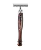 Hans Baier Exclusive Safety Razor - Premium Plastic Havana | Buy Internationally - Buy Online on GoSupps.com