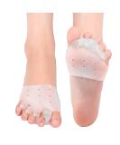 Toe Spreader Hallux Valgus Set | Pain Relief for Hammer Toe & Bunion - 2 Pairs of Toe Separators & Bunion Pads for Yoga & Sports - Buy Online on GoSupps.com