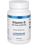Douglas Laboratories Vitamin D (5 000 I.U.) | Vitamin D3 Supplement to Support Immune Health  Calcium Levels  and Bones* | 100 Tablets 100 Count (Pack of 1) Standard Packaging - Buy Online on GoSupps.com