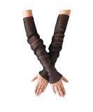Ispchen Summer Sunscreen Arm Sleeves for Women - Elegant Lace Cooling Gloves Ultra-Thin Arm Protection for Running Golf & Driving - Black - Buy Online on GoSupps.com
