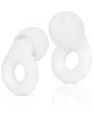 Comfortable & Effective Noise Canceling Earplugs for Sleeping, Snoring, Concerts - White - Buy Online on GoSupps.com