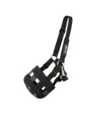 Tough-1 Nylon Grazing Muzzle for Miniature Horses - Black | Buy Online - Buy Online on GoSupps.com