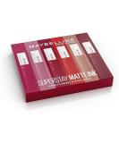Maybelline New York Superstay Matte Ink Liquid Lipstick Set - 6 Long-Lasting Shades: Lover Seductress Artist Dancer Pioneer - Shop Internationally! - Buy Online on GoSupps.com