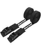 DORSAL Surfboard Kayak SUP Surf Roof Rack Tie Down Straps 15 FT (Set of 2) Black - Buy Online on GoSupps.com