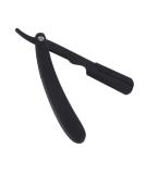 FRCOLOR Engraved Razor Holder - Manual Stainless Steel Shaving Tool for Men - Ideal for Straight Razors & Beard Grooming - Black (1 Count - Buy Online on GoSupps.com