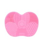 Lmyzcbzl Makeup Brush Cleaning Mat Silicone Cleaning Mat Silicone Makeup Brush Cleaning Mat Portable Makeup Brush Cleaning Pad Washing Tool for Makeup Brushes Pink - Buy Online on GoSupps.com