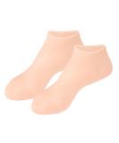 Silicone Moisturizing Socks for Cracked Feet | Slip-Resistant Elastic Foot Care | 2 Pairs Winter Spa Gel Socks for Women - Buy Online on GoSupps.com