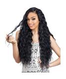 Shake-N-Go Organique Synthetic Weave Hair Extension - BREEZY WAVE 30 - 1B Off Black - Buy Online on GoSupps.com