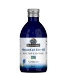 Garden of Life Dr. Formulated Alaskan Cod Liver Oil with Lemon - 13.52 fl oz (400 ml) | Rich in Omega-3 & Vitamins - Buy Online on GoSupps.com