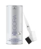 Igora Vario Blond Plus Lightening Powder Blue 900g + M Hair Designs Tint/Brush Comb White - Buy Online on GoSupps.com