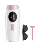 At-Home Permanent Laser Hair Removal Device | 999,999 Flashes | Painless Removal for Women and Men | Suitable for Armpits, Back, Legs, Arms, Face, and Bikini Line - White - Buy Online on GoSupps.com