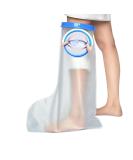 Waterproof Leg Cover for Shower - Adult Half Leg Cast and Bandage Protector - Buy Online on GoSupps.com
