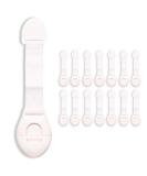 14-Piece Child Safety Lock Set | Baby Cabinet & Drawer Protection | Secure Cupboards Refrigerators & Doors - Buy Online on GoSupps.com