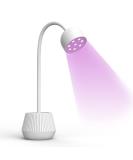JOSBES Cordless UV LED Nail Lamp 24W Rechargeable Mini Dryer | Quick Dry Gel Light for Home DIY & Salon Manicure - White - Buy Online on GoSupps.com