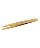 Buy TWEEZERMAN Slanted Tip Eyebrow Tweezers - Stainless Steel Gold - International Shipping Available - Buy Online on GoSupps.com