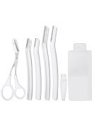 7-Pack Women's Facial Razors for Eyebrow Trimming and Peach Fuzz Removal - Gentle Skin Peeling Blades Perfect for Hair Removal - Buy Online on GoSupps.com