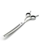 Moontay Professional 7.0 Dog Grooming Chunkers Scissors - Japan 440C Stainless Steel 35 Teeth Upward Curved Thinning Shears for Pet Groomers | 7.0 inches - Buy Online on GoSupps.com