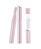 ACWOO Eyebrow Hair Removal for Women Men Upgraded Mini Portable Eyebrow Trimmer Painless Face Hair Shaver Electric Eyebrow Razor for Brows Face Cheek Lips Peach Fuzz Pink - Buy Online on GoSupps.com