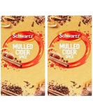 Schwartz Christmas Mulled Cider Spice (2 Boxes Total 12 Sachets) - Buy Online on GoSupps.com