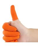 Milisten 200G Latex Finger Cots - Anti-Static Rubber Fingertips Protector Size L | International Shipping Available - Buy Online on GoSupps.com