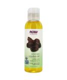 Now Foods Solutions Certified Organic Jojoba Oil 4 fl oz (118 ml) - Buy Online on GoSupps.com