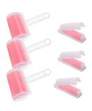 Voarge Reusable Lint Rollers - 6 Set Washable Lint Rollers for Pet Hair | Eco-Friendly Lint Remover Accessories (Pink) - Buy Online on GoSupps.com