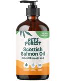 Pets Purest Scottish Salmon Oil For Dogs Cats Horse Ferret - Pure Omega 3 6 & 9 Fish Oil Food Treats Supplement for Natural Coat Immune Support Itchy Skin Joint & Brain Health (500ml) 500 ml (Pack of 1) - Buy Online on GoSupps.com