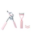 Eyelash Curler & Comb Set with 2 Refill Pads - Pink | Shop Internationally at Your Store Name - Buy Online on GoSupps.com