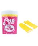 Pink Miracle Cleaner - Powerful Oxi Powder Stain Remover for Colors + Gloves | International Shipping Available - Buy Online on GoSupps.com