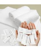 Disposable Towel Thicker Style Magic Compressed Towel Large Size Coin Tissue Portable Washcloth Reusable for Travel Camping Hiking Outdoor Sports Beauty Salon - Buy Online on GoSupps.com