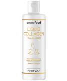 Buy Codeage Liquid Collagen Supplement - Vanilla Flavor | Beauty Trim & Glow Liposomal Collagen Peptides with Hyaluronic Acid Vitamin E & CLA - 15.22 fl oz - Non-GMO International Shipping Available - Buy Online on GoSupps.com