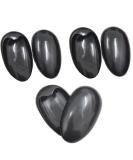 3 Pairs Black Plastic Ear Protector Caps - Waterproof Hairdressing Ear Covers | Salon Hair Coloring Tools and DIY Accessories - Buy Online on GoSupps.com