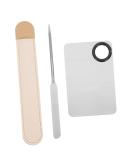 Buy K-Beauty Makeup Palette Set - Stainless Steel Mixing Tray & Spatula | 17.5x10CM | International Shipping Available - Buy Online on GoSupps.com