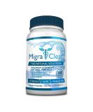 MigraClear - All Natural Migraine Support with Magnesium Ginkgo Biloba & Ginger - 180 Capsules for 3 Month Relief - Buy Online on GoSupps.com
