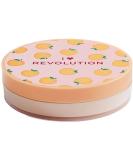 Makeup Revolution Peach Loose Baking Powder - Medium to Dark Skin Tones - Matte Finish - Vegan & Cruelty-Free - Buy Online on GoSupps.com
