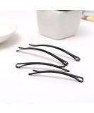 24 Pieces Black Metal Bobby Pins Set for Women - Hair Clips for DIY Hairstyles - Large and Small Hair Grips - Buy Online on GoSupps.com