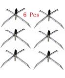 Scoland Shooter Turkey Hunting Broadheads 150 Grain 4 Cutting Dia Archery Arrow Point 6PK - Buy Online on GoSupps.com