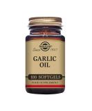 Solgar Garlic Oil Softgels - Pack of 100 - Antifungal Antibacterial and Antiviral Properties - Supports Daily Wellbeing - Gluten Free Gold 100 count (Pack of 1) - Buy Online on GoSupps.com